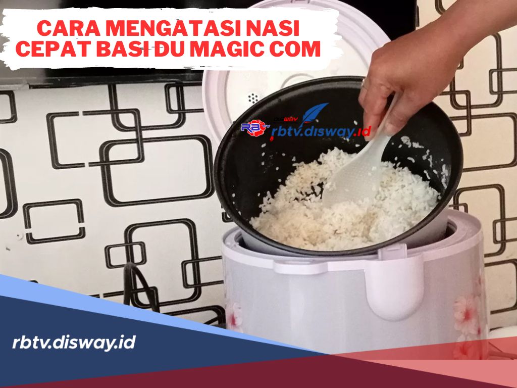 Begini Cara Ampuh Mengatasi Nasi Cepat Basi di Magic Com, Mulai Sekarang Gak Perlu Emosian Lagi