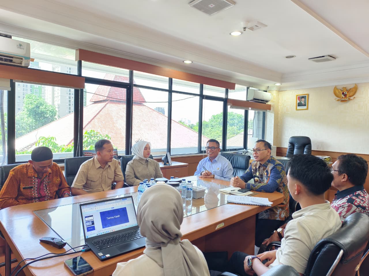 Bupati Seluma Audiensi Bersama Direktur Perencanaan Perwujudan Kawasan Transmigrasi