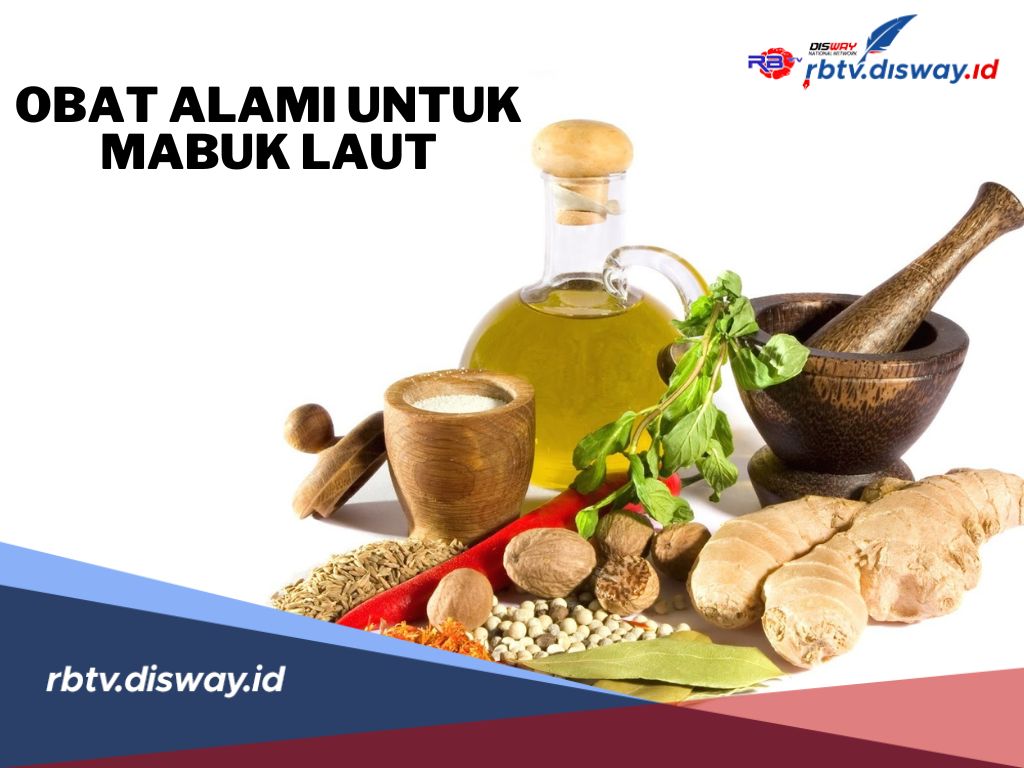 5 Obat Tradisional Ini Ampuh Atasi Mabuk Laut, Mual dan Pusing Hilang Berkat Sentuhan Alam