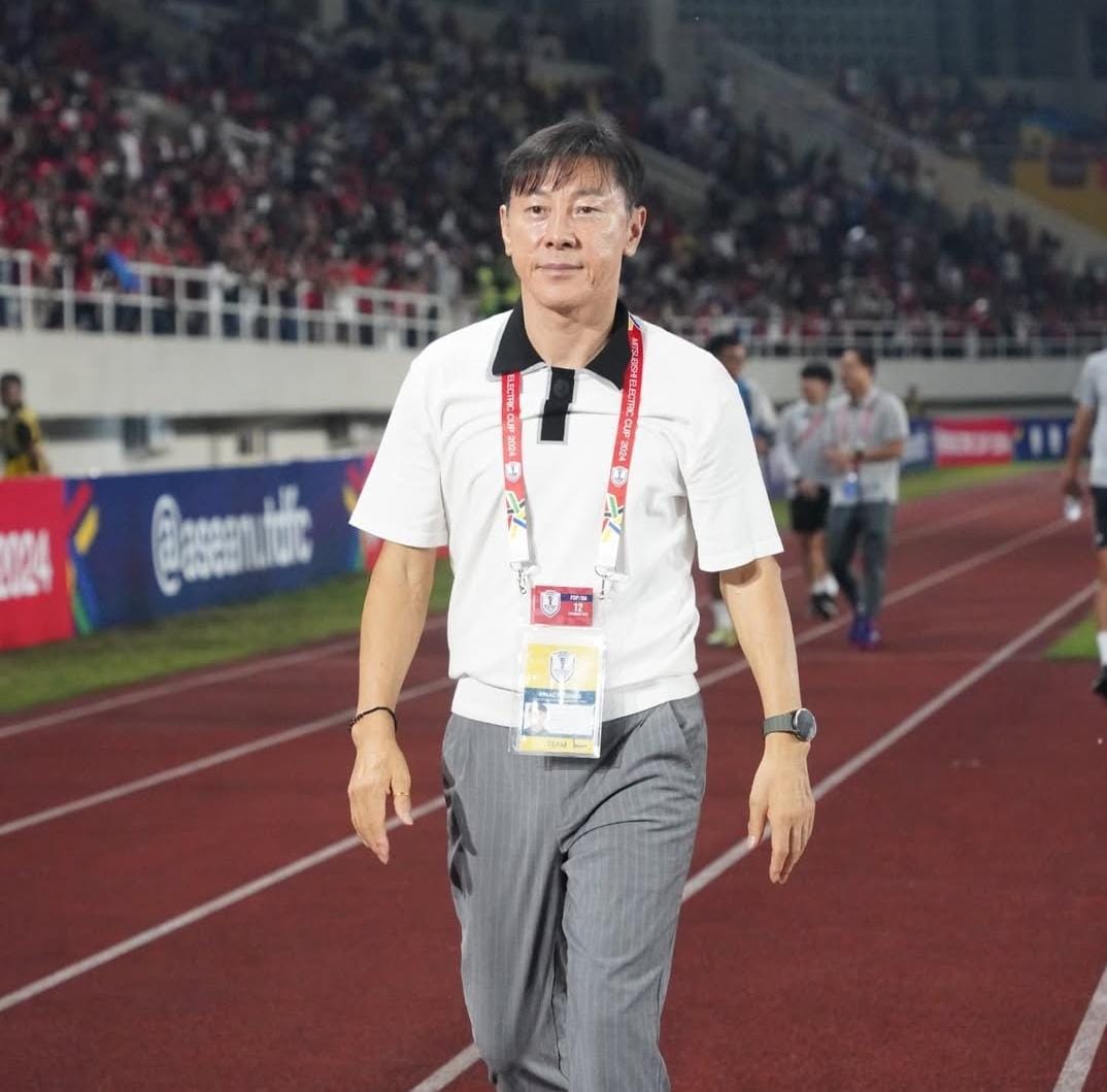 Jawaban Santai Shin Tae-yong Soal Rumor Bakal Gantikan Patrick Kluivert di Timnas Indonesia