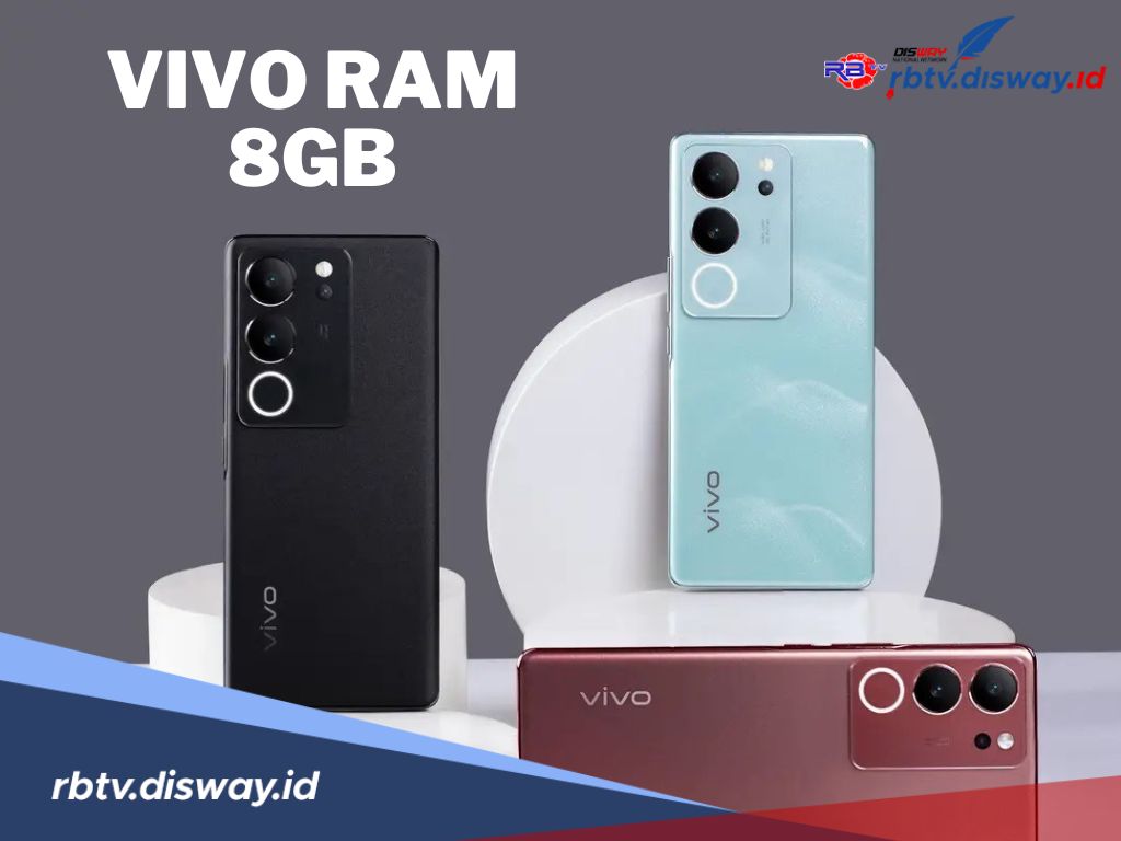 3 HP Vivo RAM 8GB Baterai Jumbo 6000 mAh, Tahan Lama dan Performa Ngebut!