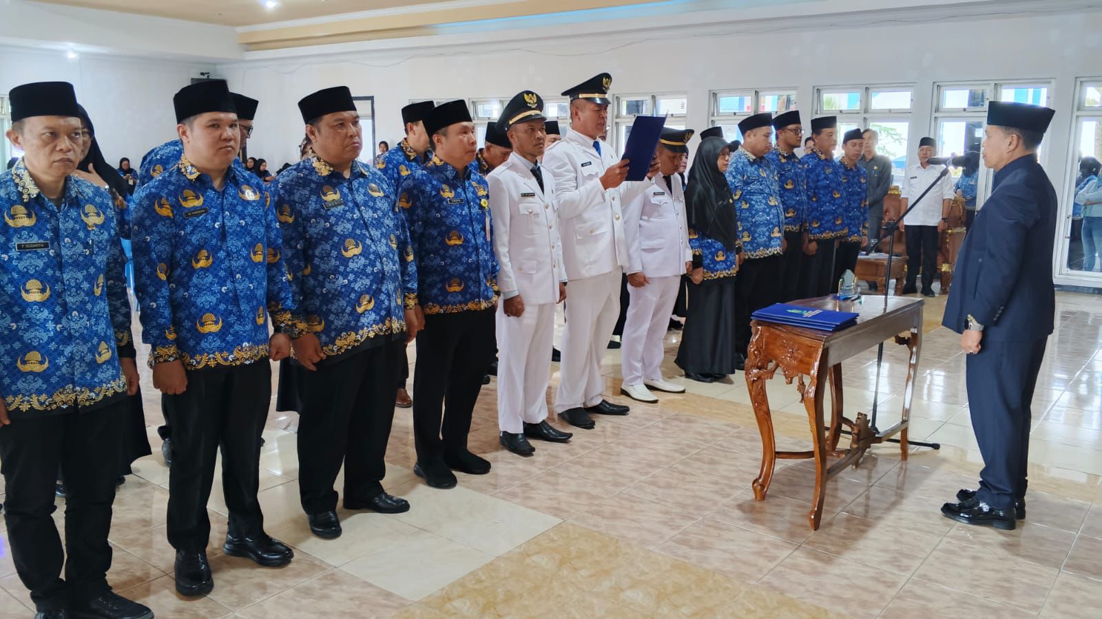 Bupati Lebong Mutasi 28 Pejabat, Ini Daftar Lengkapnya
