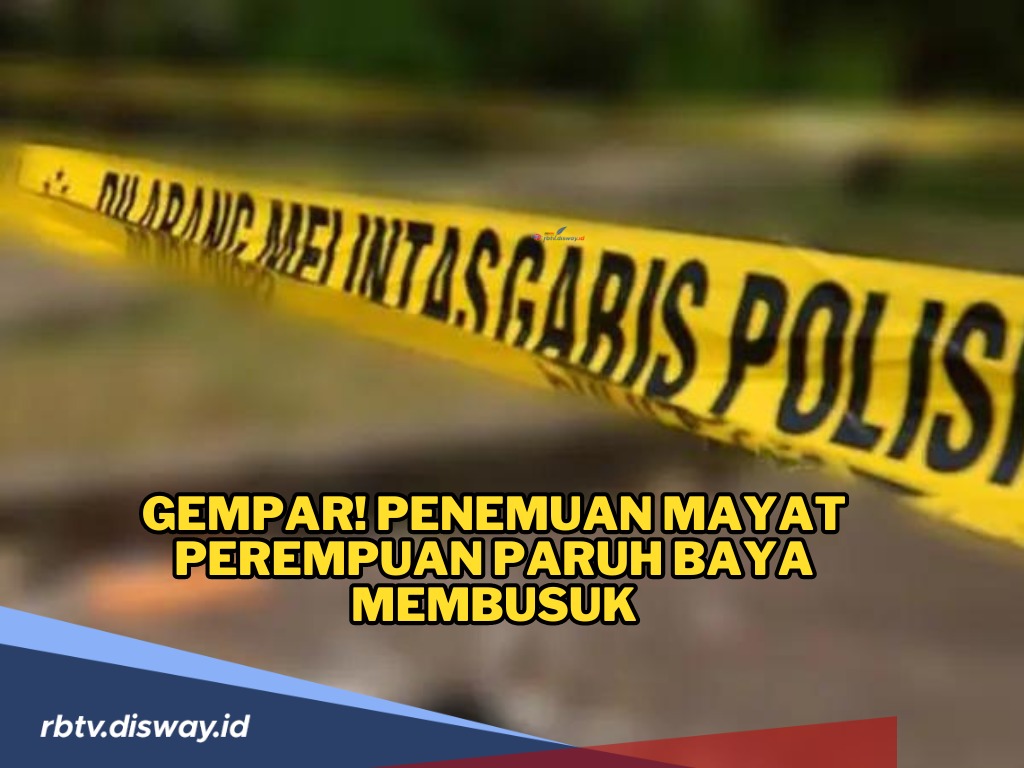 Penemuan Mayat Perempuan Paruh Baya Membusuk, Diduga Sudah Beberapa Hari Meninggal