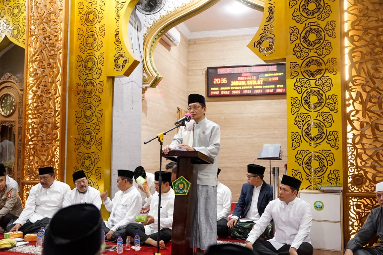 Tabligh Akbar Menteri Agama di Bengkulu: Perkuat Iman dan Semangat Kebangsaan