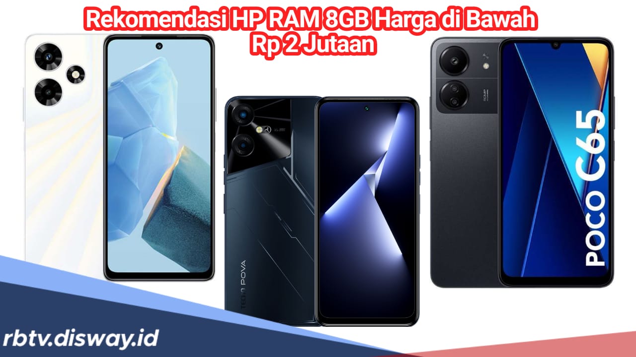 Rekomendasi 10 HP RAM 8GB, Harga di Bawah Rp 2 Jutaan, Performa Tangguh 