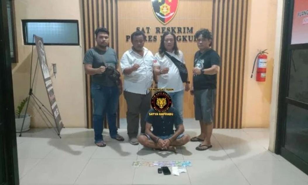 Terduga Bandar Judi ini Tersungkur Disergap Macan Gading