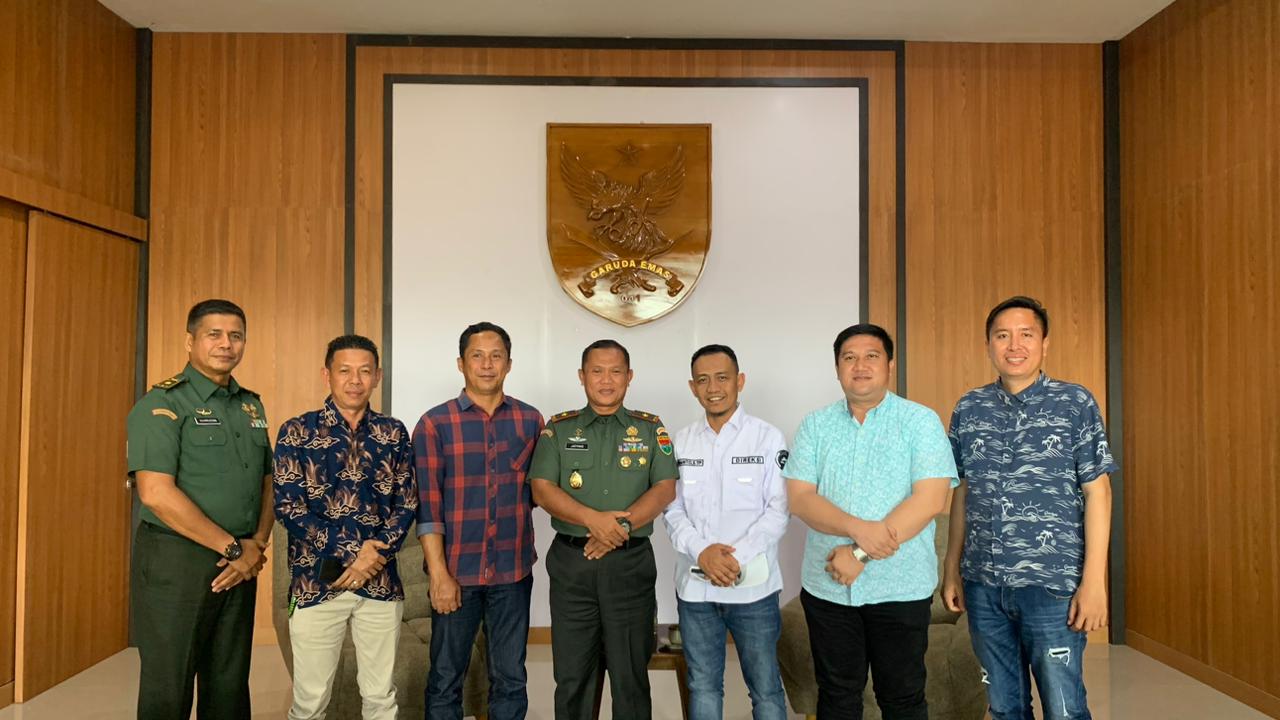 Pupuk Sinergitas, RBMG Kunjungan Silaturahmi ke Korem 041/Gamas