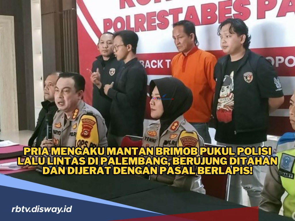 Ngaku Mantan Brimob, Pria Ini Pukul Anggota Polisi, Begini Kronologinya