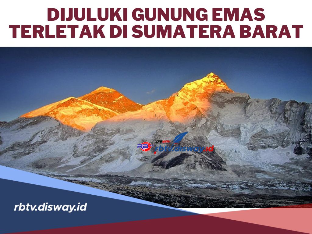 Dijuluki Gunung Emas! Pusatnya Harta Karun Tertua di Indonesia Berada di Pesisir Selatan Sumatera Barat 