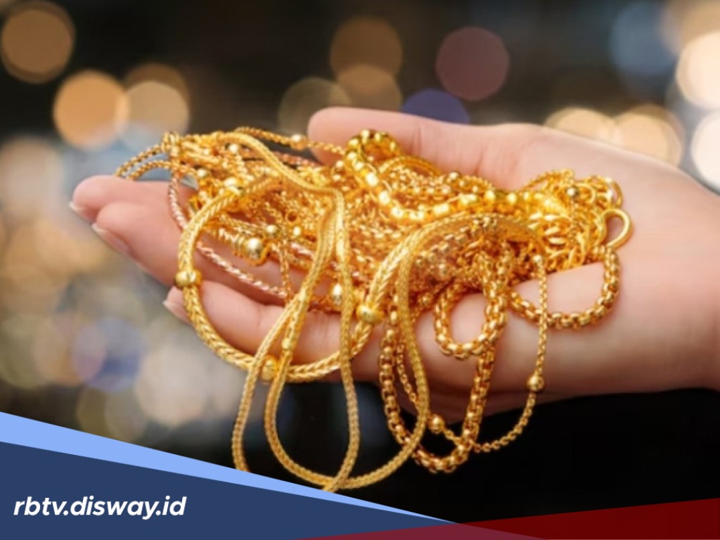 Update Harga Emas Perhiasan Hari Ini, Emas 24 Karat Tembus Segini Per Gram 