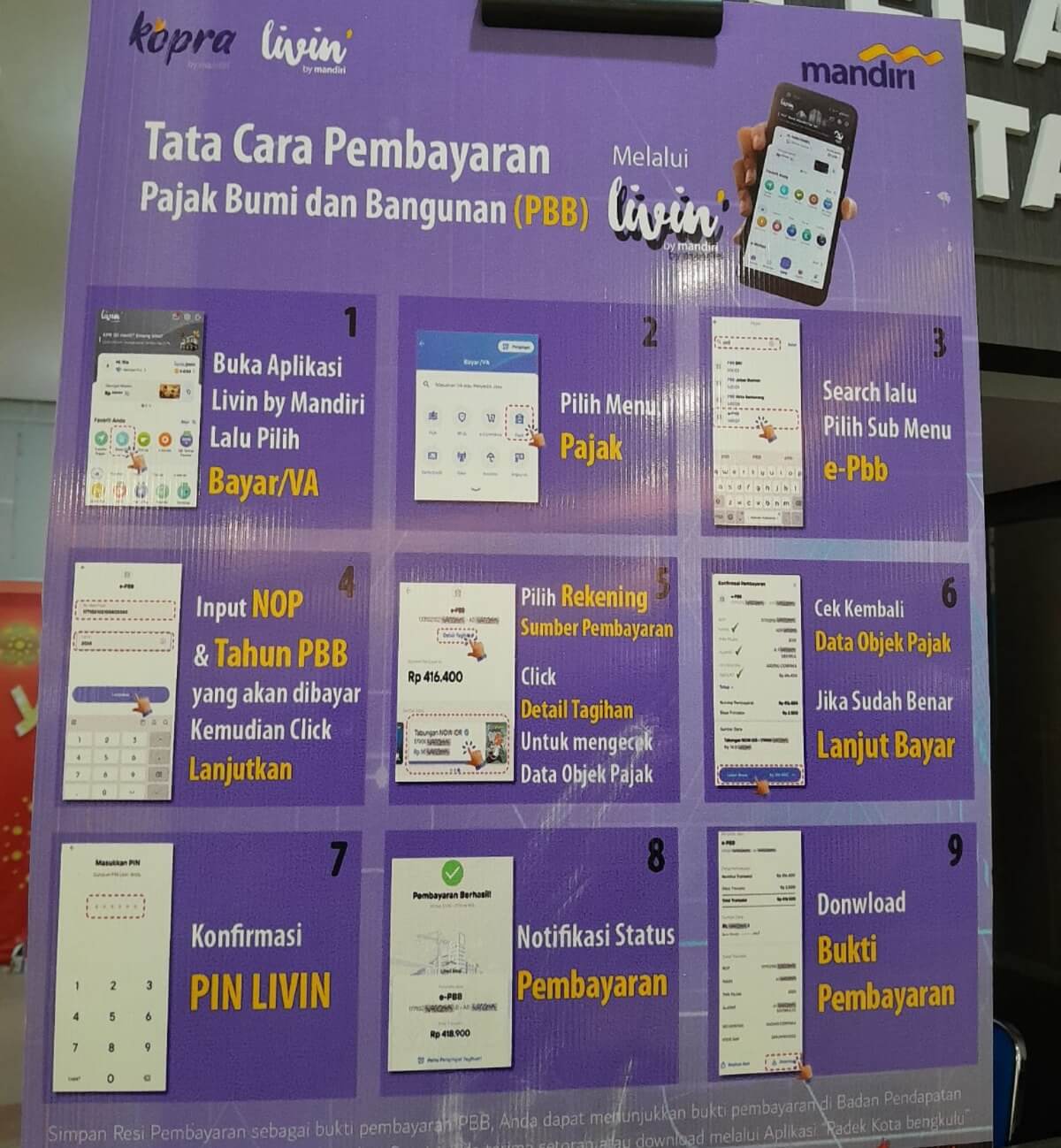 Khusus Adik Sanak Warga Kota Bengkulu, Yuk Cari Info Cara Bayar PBB via Aplikasi di Bencoolen Indah Mall