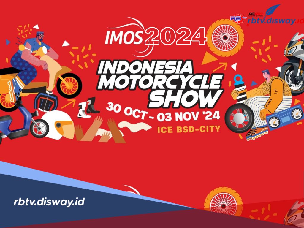 Harga Tiket IMOS 2024 Lebih Murah Beli Via Online, 60 Merek Sepeda Motor Ternama Dipamerkan