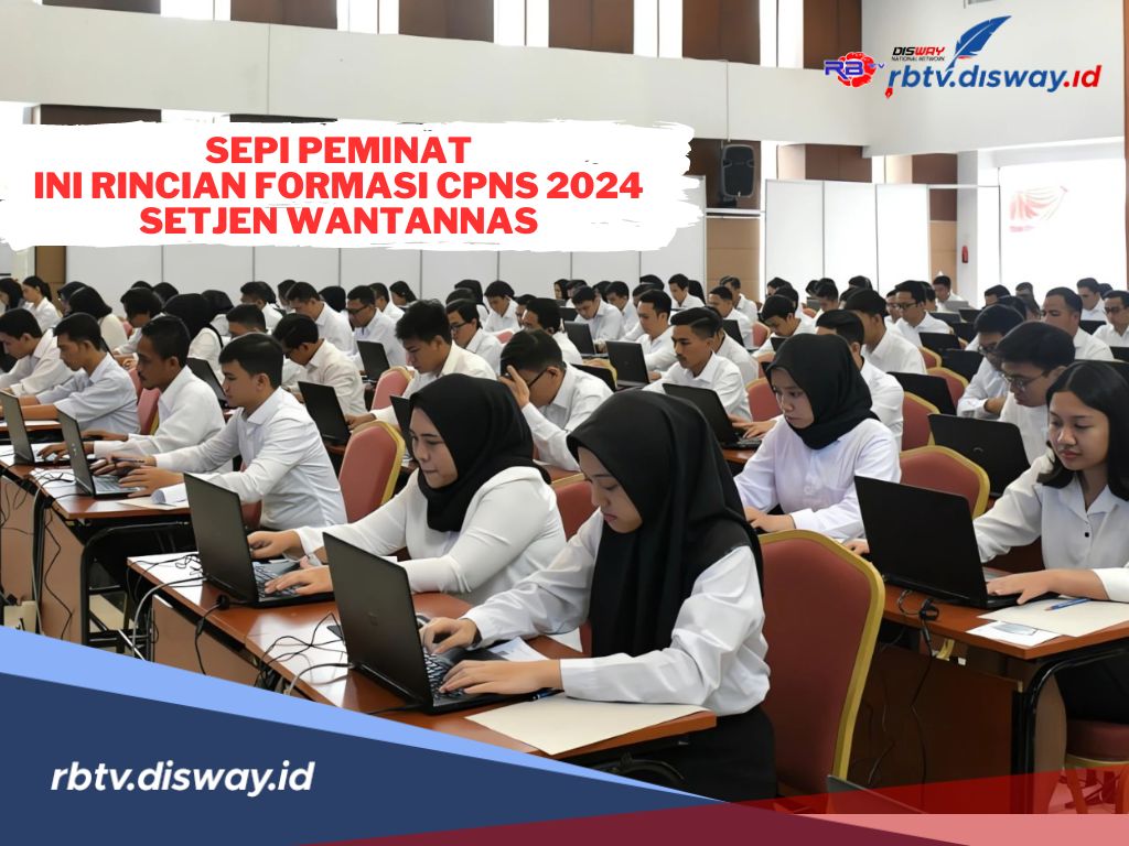 Sepi Peminat! Ini Rincian Formasi CPNS 2024 Setjen Wantannas