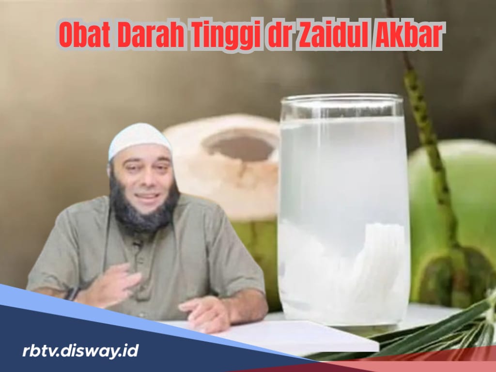 Obat Alami Ala Dr Zaidul Akbar Ampuh Turunkan Darah Tinggi, Seperti Ini Aturan Minumnya