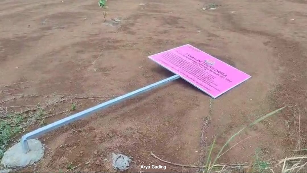 Kejari Seluma Usut Dugaan Pengerusakan Plakat Penyitaan Lahan, Rusak atau Dirusak