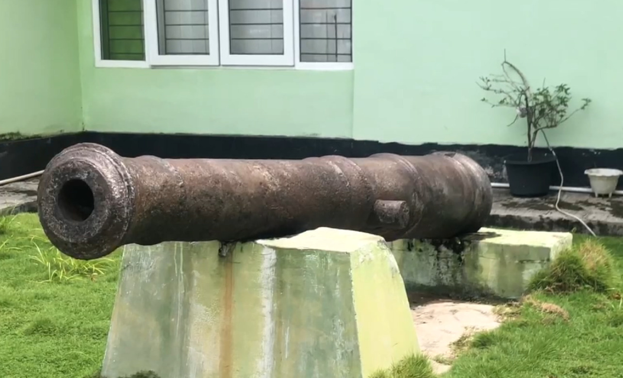 Disdikbud Mukomuko Usulkan Anggaran Pembangunan Pedestal Dua Meriam Kuno