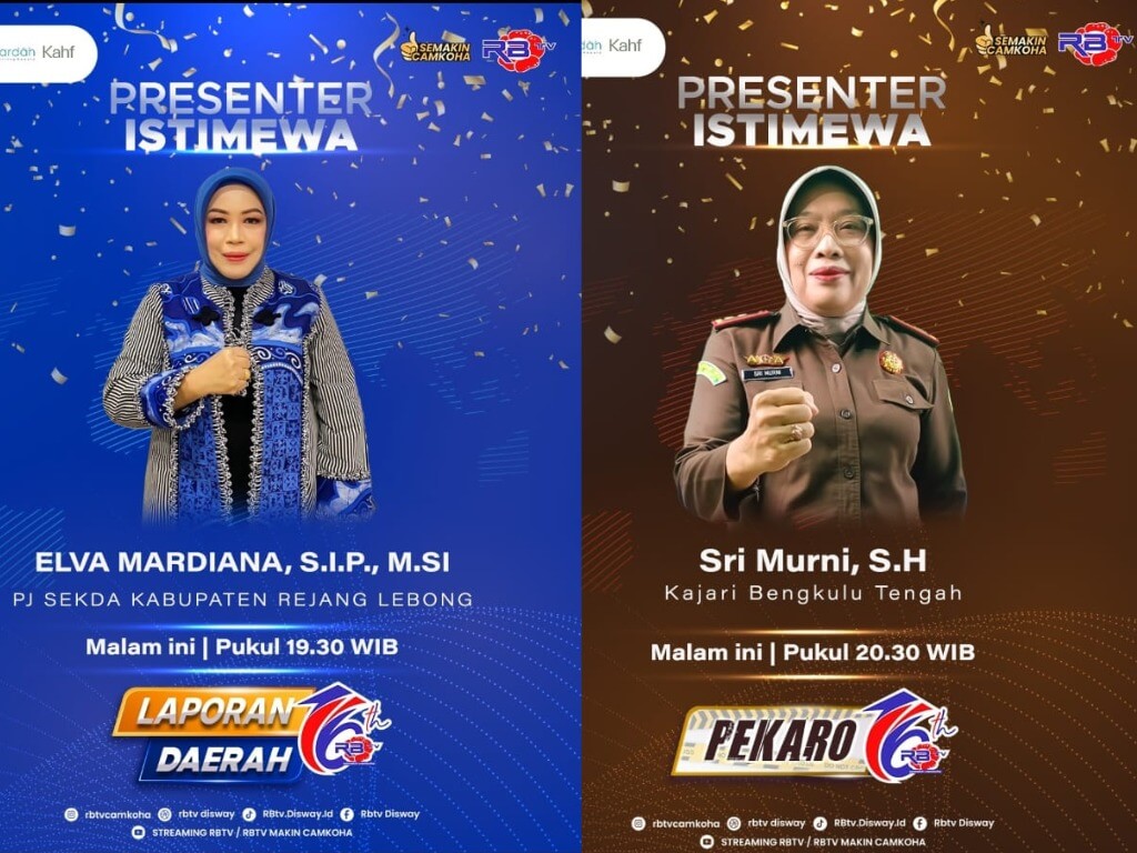 Kajari Benteng VS PJ Sekda Kabupaten Rejang Lebong Tampil Memukau Jadi Presenter Istimewa