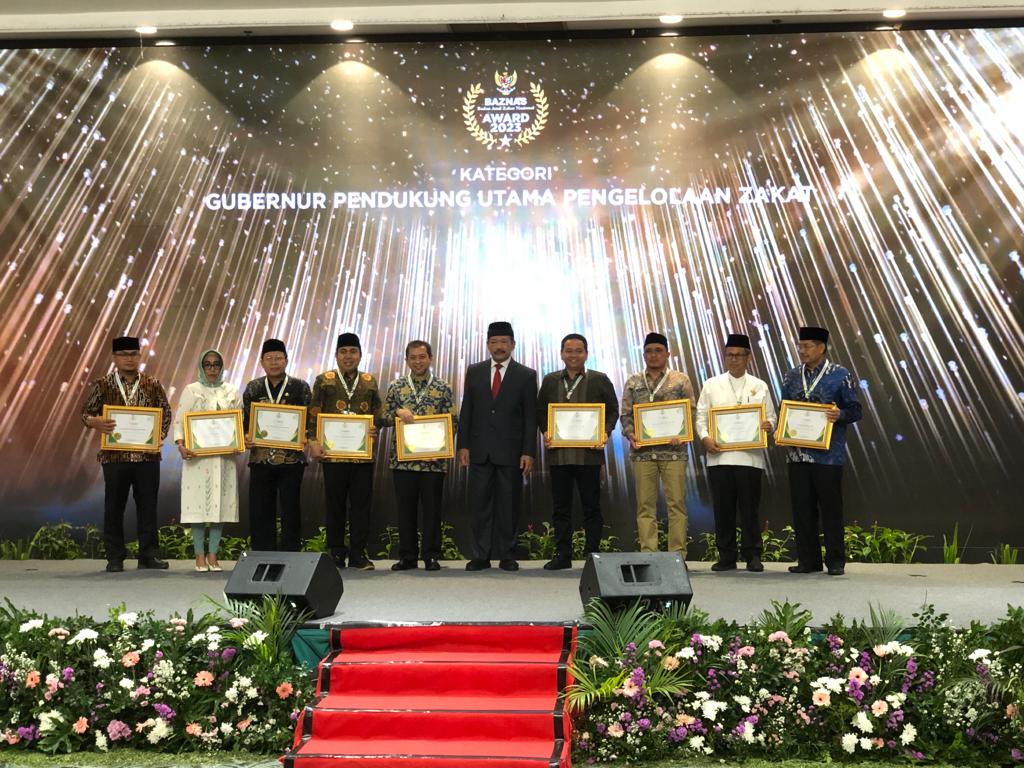 Lagi, Gubernur Bengkulu Terima Anugerah BAZNAS Award 2023