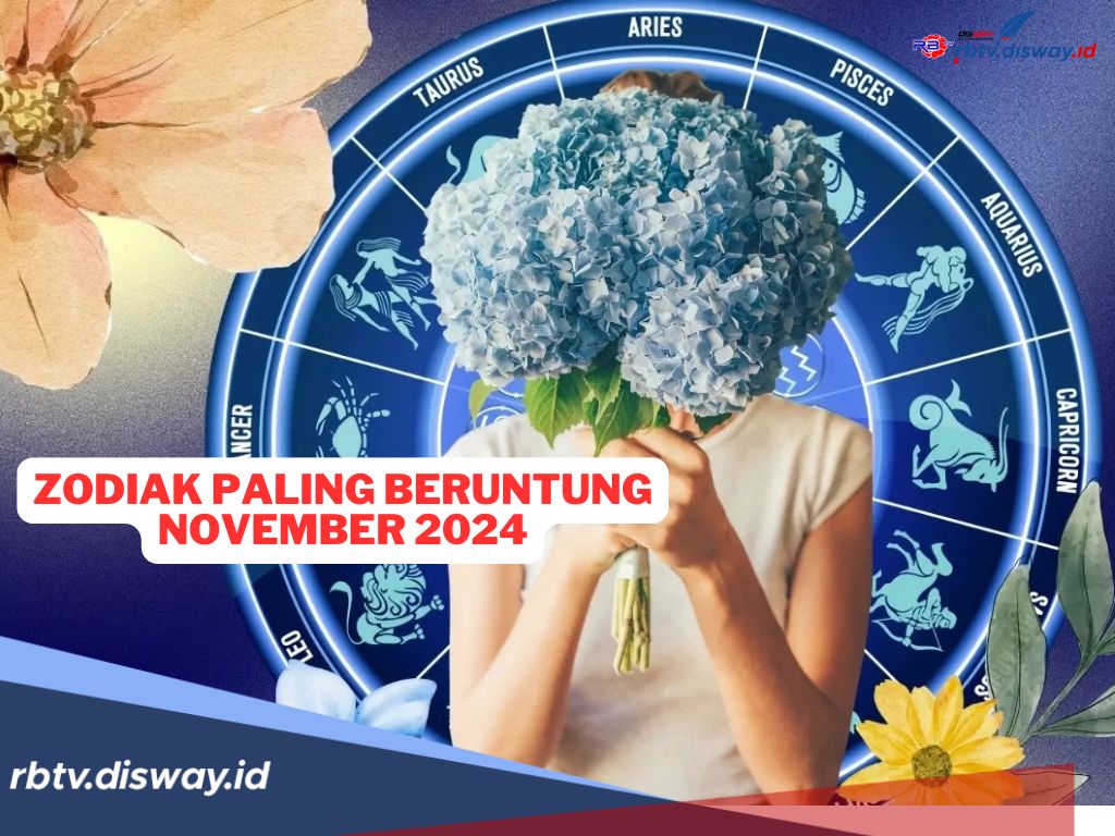 5 Zodiak Paling Beruntung di Bulan November 2024  