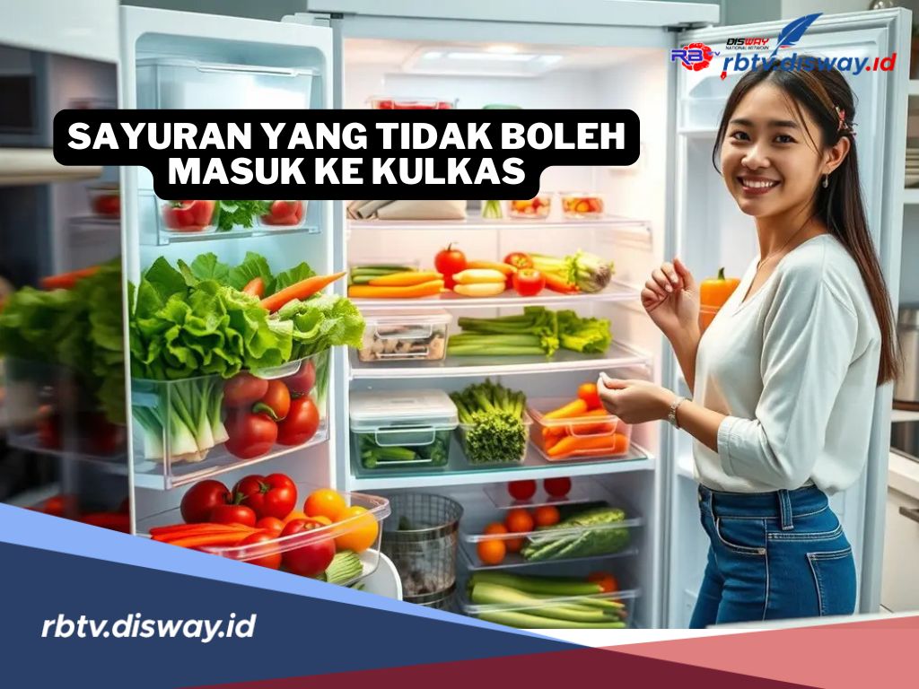 8 Jenis Sayuran Ini Dilarang Dimasukan ke Kulkas, Apa Alasannya?