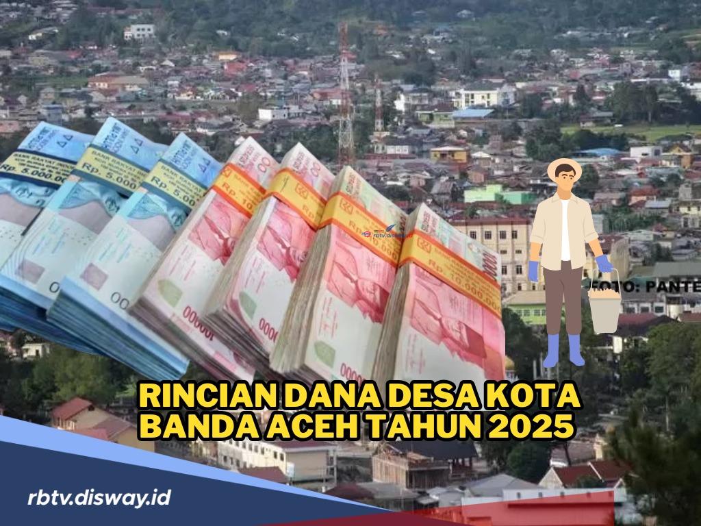 Rincian Dana Desa Kota Banda Aceh Tahun 2025 di 90 Desa, Simak Mana Desa dengan Alokasi Dana Terbanyak