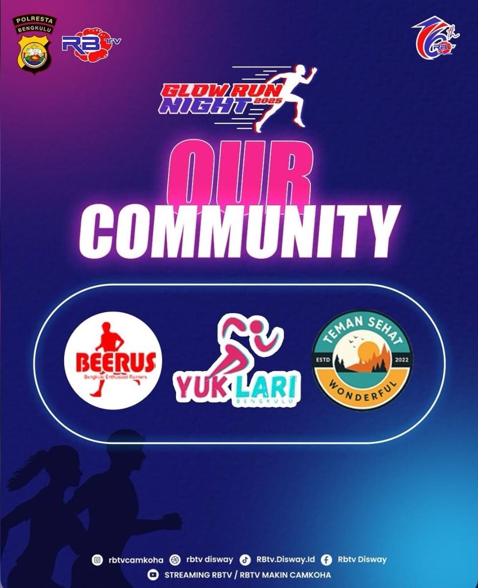 H-2 Pendaftaran Glow Run Night Ditutup, Runners Segera Amankan Tiketmu