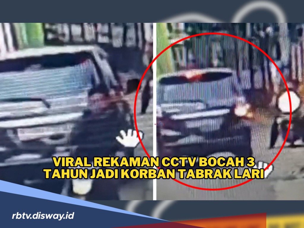 Nahas, Bocah 3 Tahun Jadi Korban Tabrak Lari, Pelaku Masih Diburu