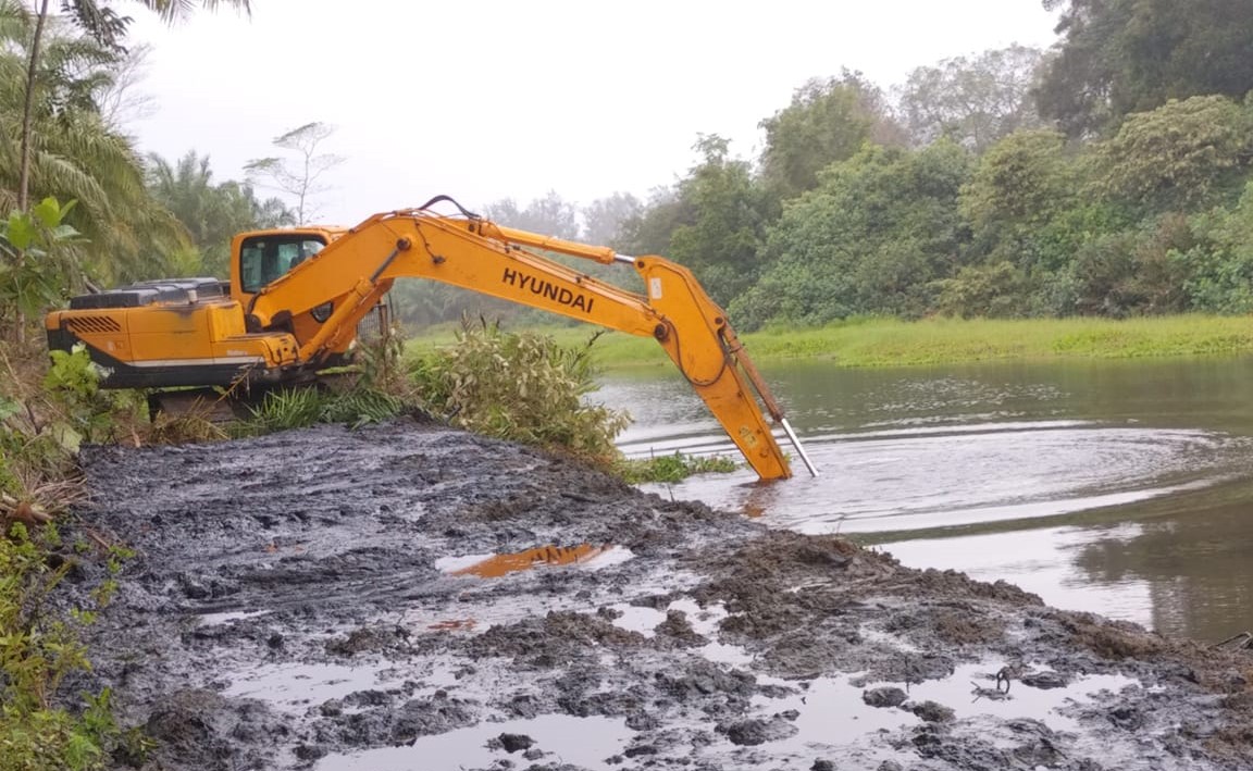 Normalisasi Sungai Dinilai Belum Maksimal, Warga Desa Penago Baru Masih Dihantui Banjir 