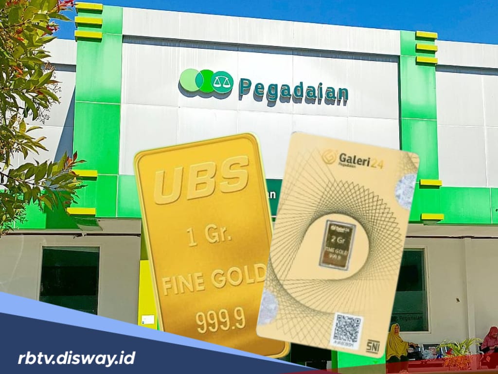 Harga Emas di Pegadaian Hari Ini 18 Juli 2025: Galeri 24 Naik, UBS Turun Jadi Segini