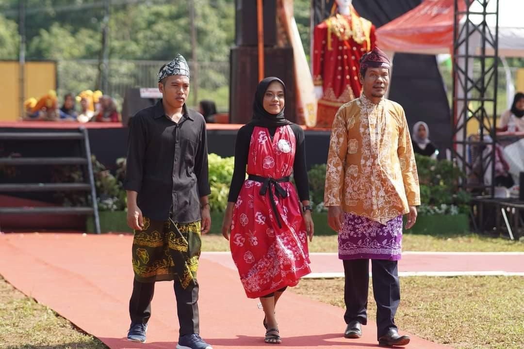 Cantik Dipandang Mata Motif Gunung Bungkuk Batik Sungai Lemau Bengkulu Tengah