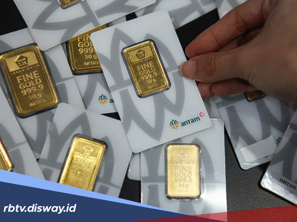 Waduh Harga Emas Antam Hari Ini Turun Lagi, Pemilik Emas Semakin Cemas