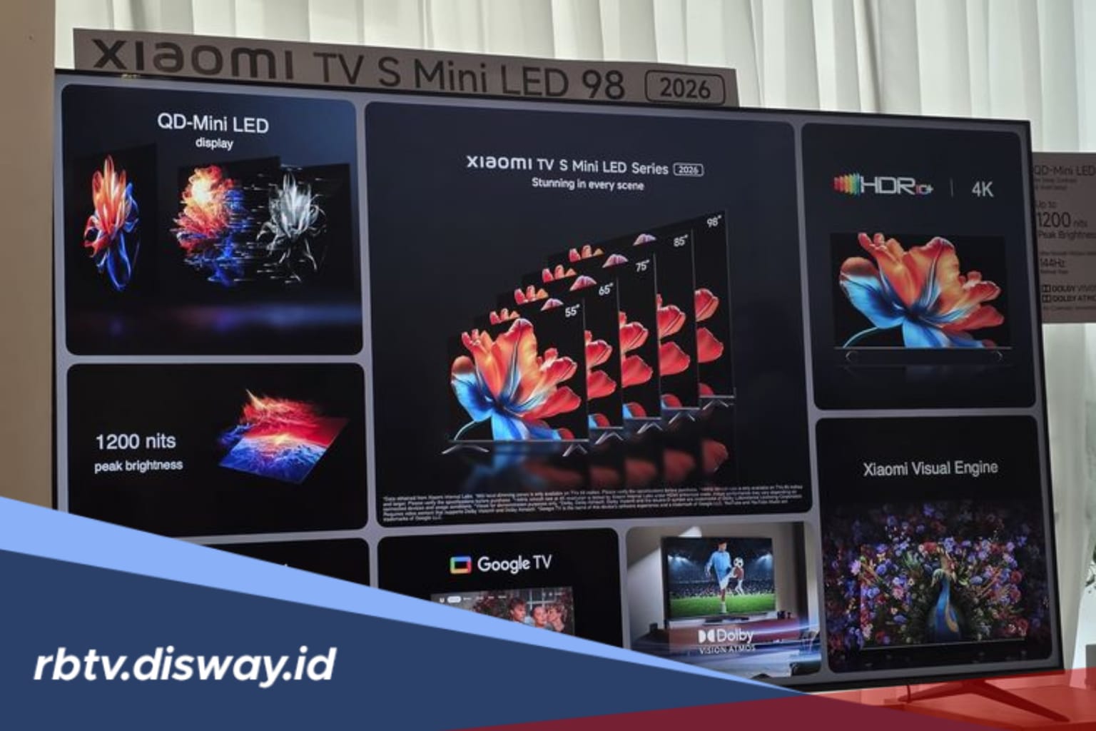 Daftar Harga Terbaru Xiaomi TV S Mini LED 2026, Sekarang Naik Jadi Segini