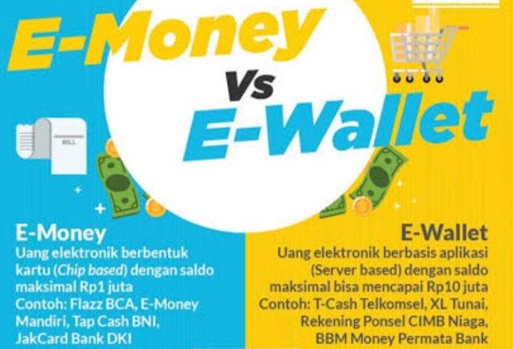 Ini Bedanya E-Wallet dan E-Money, Simak Baik-baik Jangan Sampai Keliru