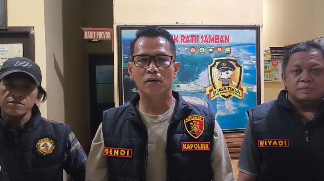 Bongkar Warung, Pengangguran Asal Lais Ditangkap Polsek Ratu Samban