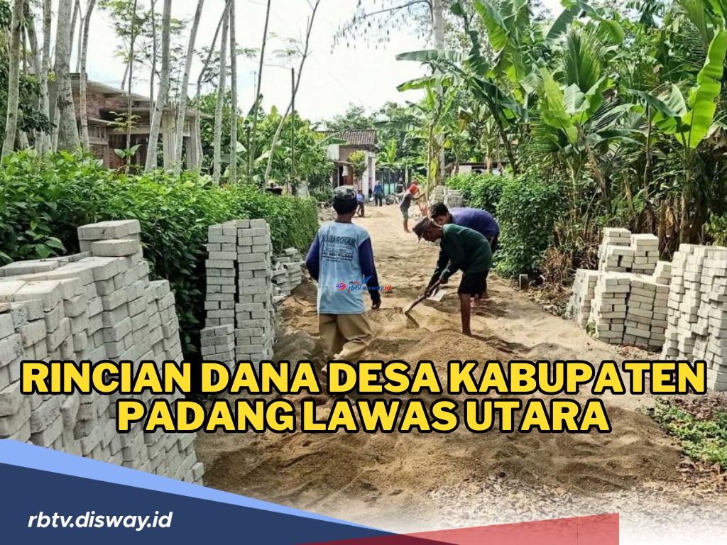 Rincian Dana Desa Kabupaten Padang Lawas Utara, Ini Desa dengan Kucuran Dana Terbesar, Berapa?