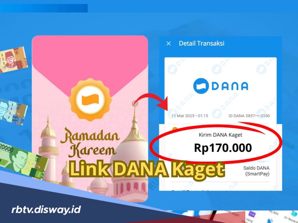 Klaim Saldo DANA Gratis Rp 170 Ribu Hari Ini, Tanpa Perlu Aplikasi Penghasil Uang