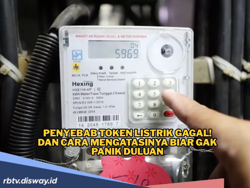 Rupanya Ini Penyebab Token Listrik Gagal Masuk, Coba Cara Ini untuk Mengatasinya