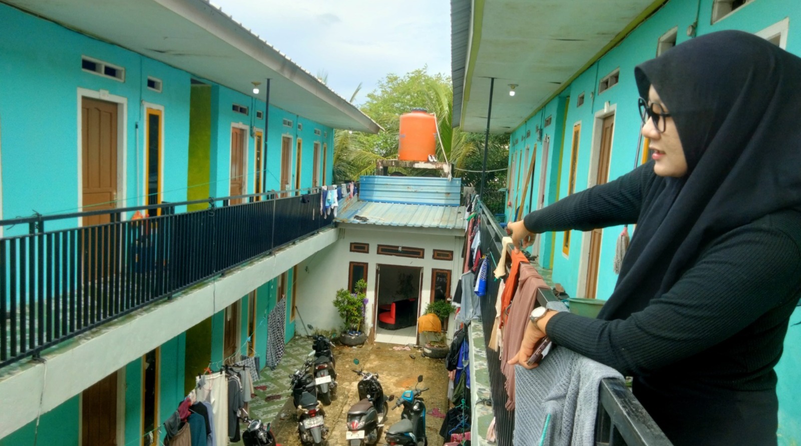 Masuk Kosan Wanita, Maling Gasak Motor Karyawan Bimbel  Az-Zahra 