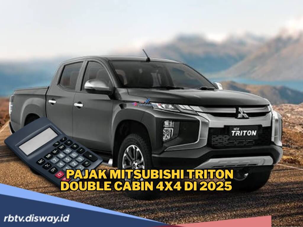 Estimasi Uang yang Harus Disiapkan untuk Bayar Pajak Mitsubishi Triton Double Cabin 4x4 di 2025