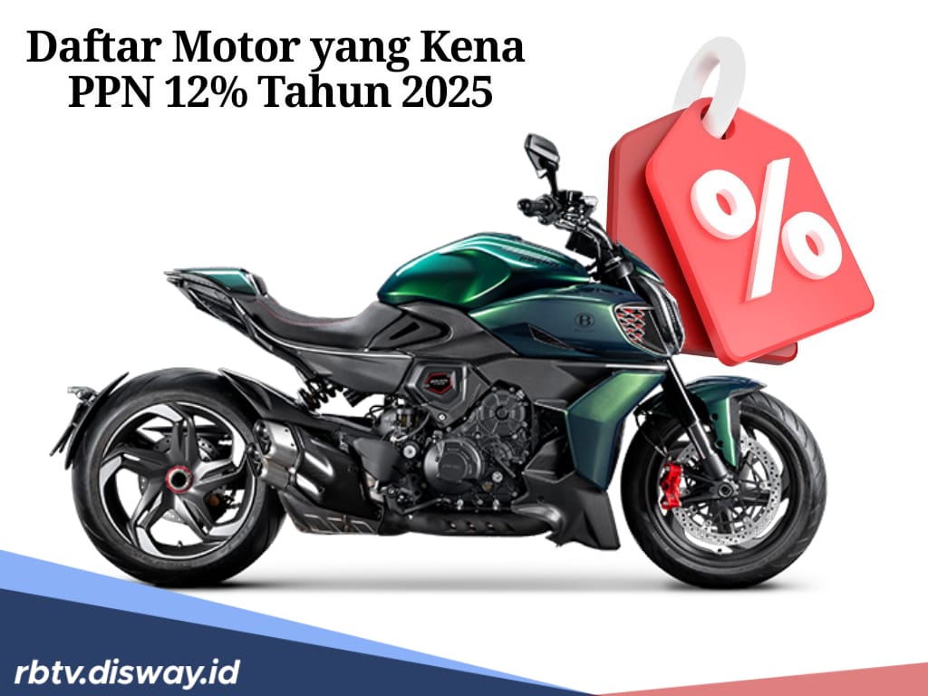 Jangan Salah Beli, Ini Jenis Motor Merek Honda, Yamaha dan Kawasaki yang Kena PPN 12% Mulai Januari 2025