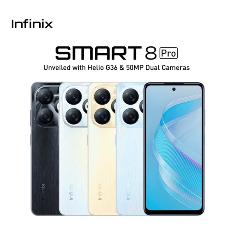 Infinix Smart 8 Pro, HP Entry-Level Tawarkan Spesifikasi Mumpuni