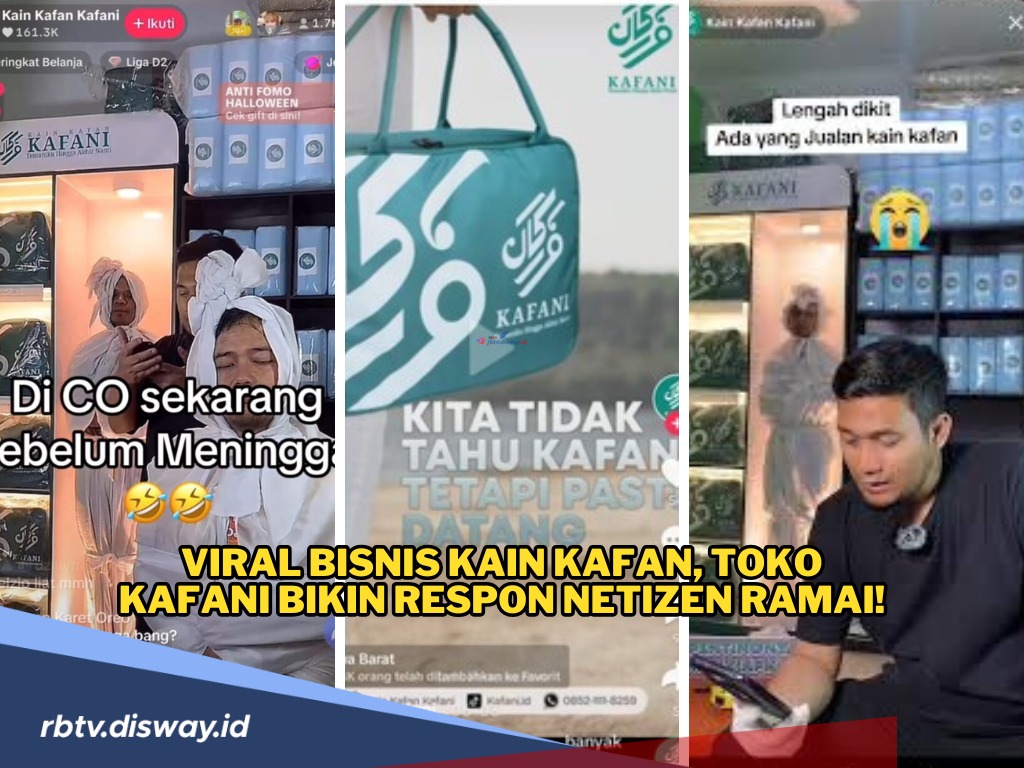 Live Jualan di TikTok, Penjual Kafan di Arcamanik Bandung Ini Viral 