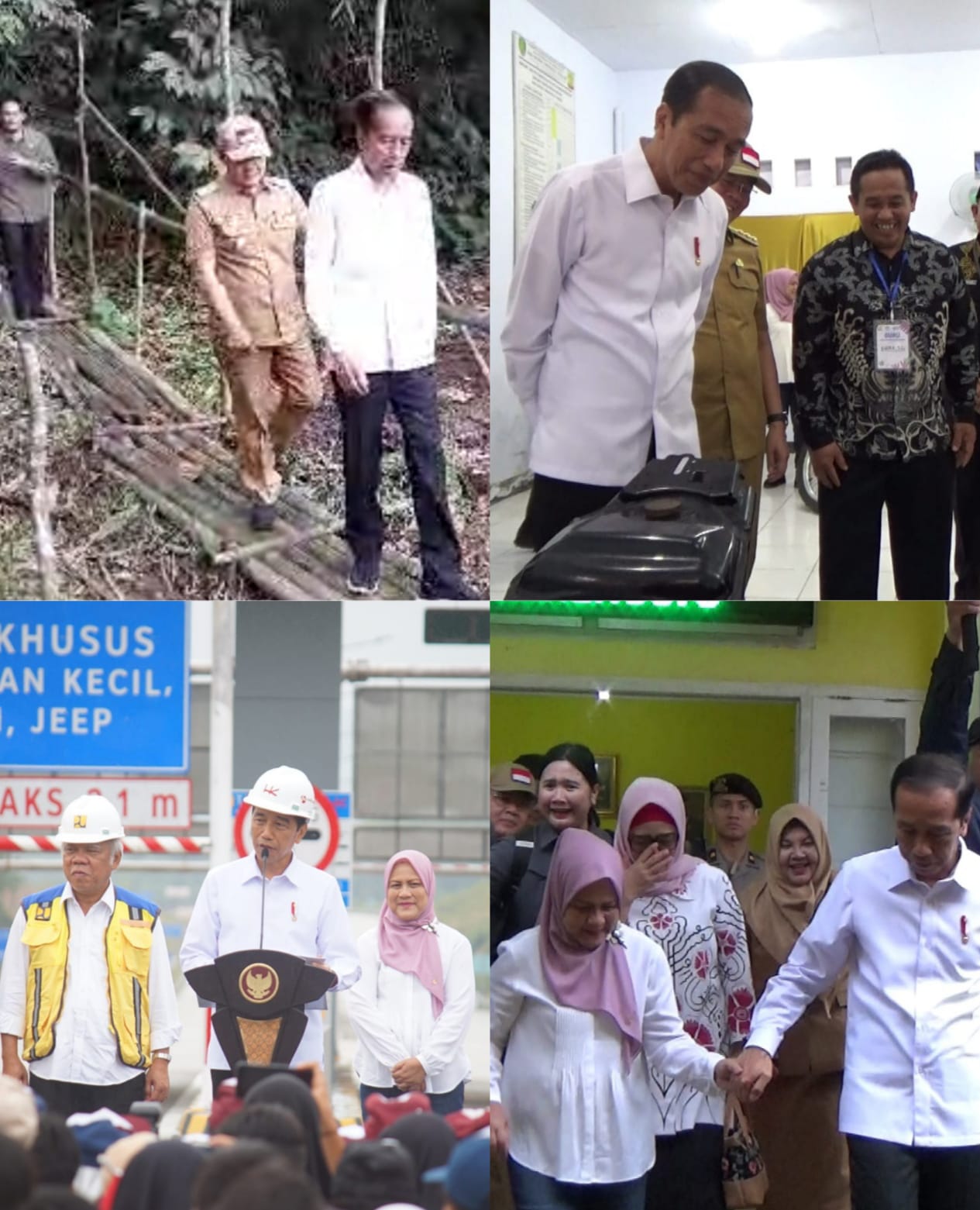 Jadi Sejarah, Presiden Joko Widodo Kunker 3 Hari 2 Malam di Bengkulu