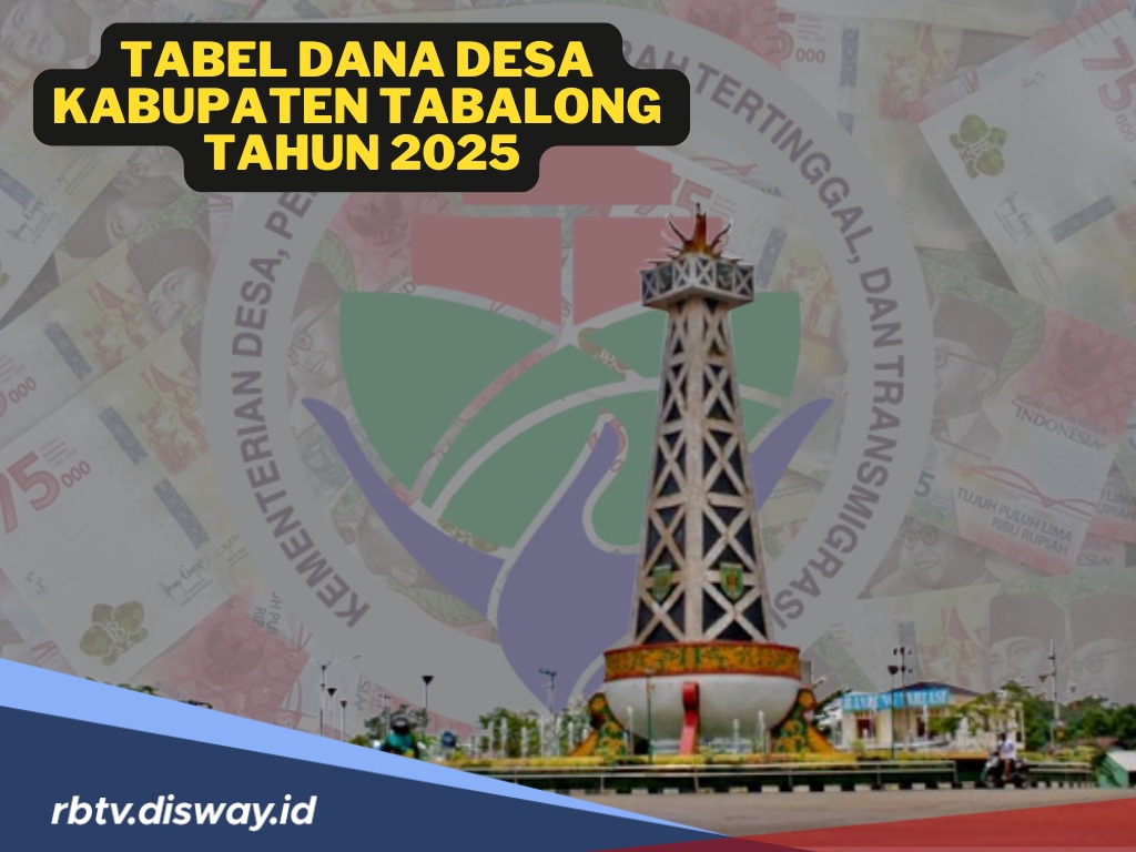 Tabel DANA Desa Kabupaten Tabalong 2025, Desa Mana yang Paling Besar Dapat Dana?