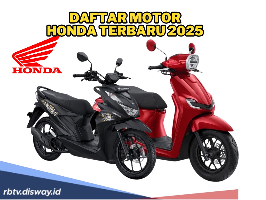 Daftar Motor Honda Terbaru 2025, Dari Skutik Irit sampai Skuter Listrik Futuristik, Ini Pilihan untuk Kamu