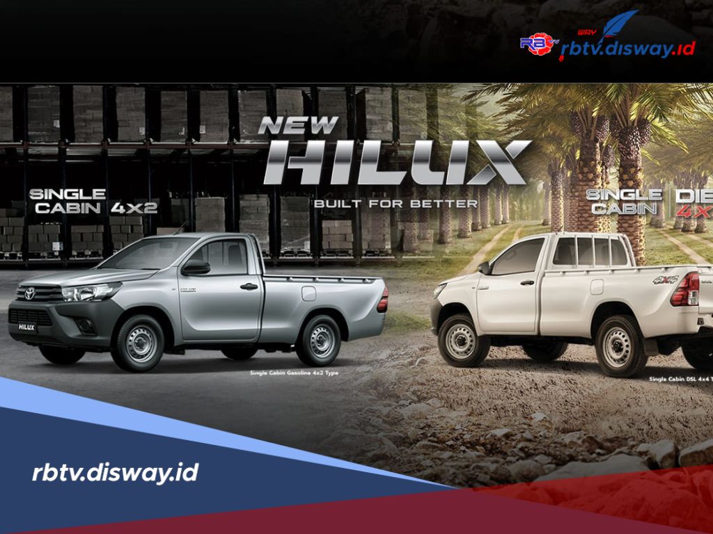 Ini Harga Toyota Hilux S Cab 4x2 Terbaru, Siapkan Uang Segini