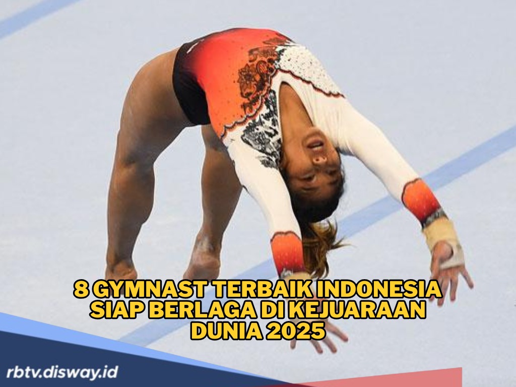 8 Gymnast Terbaik Indonesia Siap Tampil Apik di Kejuaraan Dunia 2025 di Jakarta