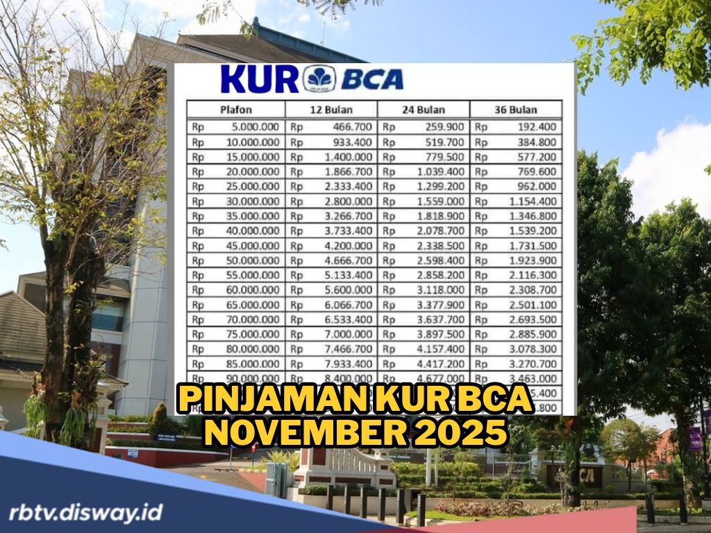 Pinjaman KUR BCA Rp 50 Juta November 2025 Tanpa Risiko, Pelaku UMKM Sangat Diuntungkan