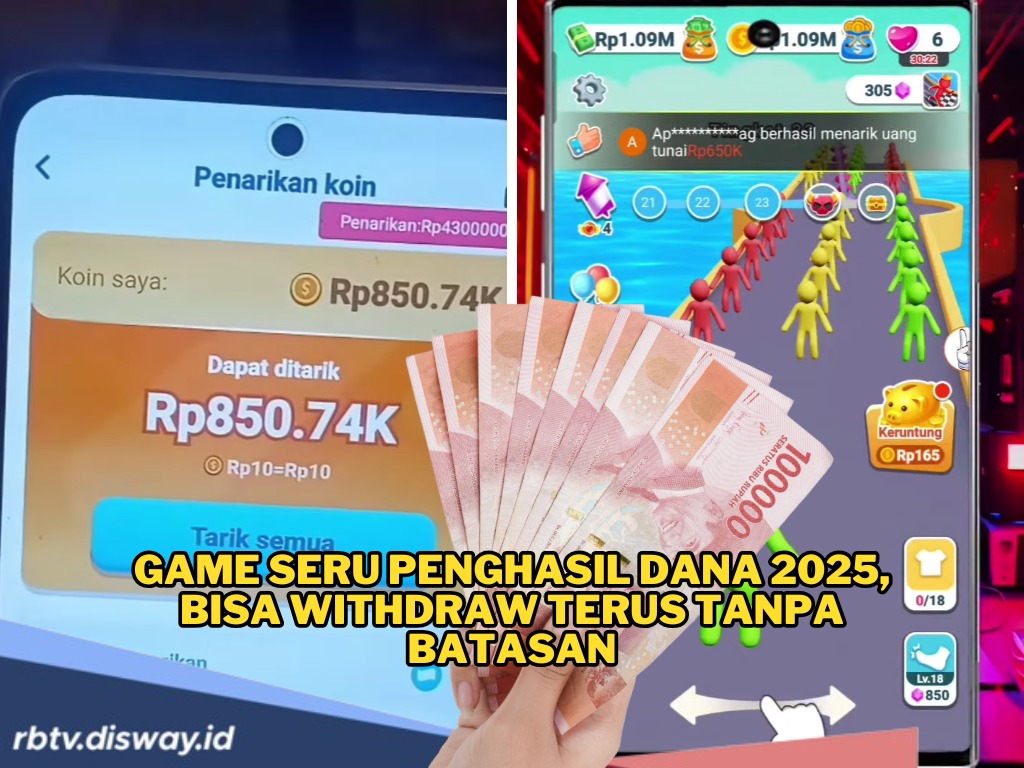 Game Seru Penghasil DANA 2025, Bisa Withdraw Terus Tanpa Batasan, Ini Link Download 