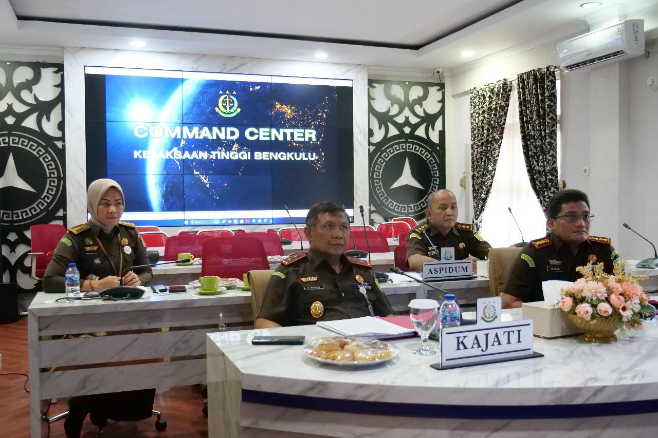 JAM PIDUM RI Setujui Penerapan  Restorative Justice untuk 3 Perkara Dilingkup Kejati Bengkulu